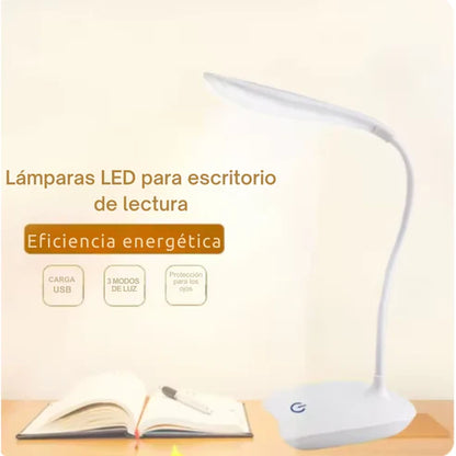 LÁMPARA FLEXIBLE PORTATIL 3 NIVELES DE LUZ + 🎁 620 LIBROS SOBRE PRODUCTIVIDAD, FINANZAS PERSONALES, DISCIPLINA Y NEGOCIOS EN PDF GRATIS