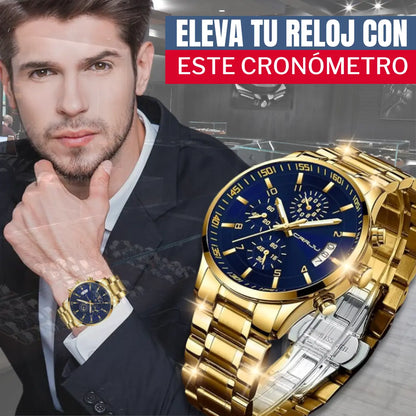 Reloj Alemán Dorado Lujoso