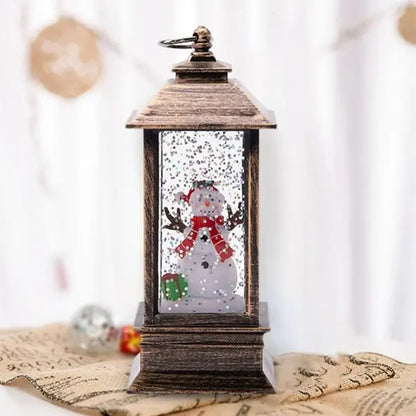 FAROL DECORATIVO CON MUSICA NAVIDEÑO